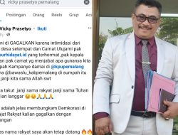 Gagal Dapatkan Simpati Masyarakat, Lantaran Tudingan Cabup Pemalang Vicky Prasetyo Kepada Kades dan Camat Ulujami Tanpa Bukti Kongkret !!