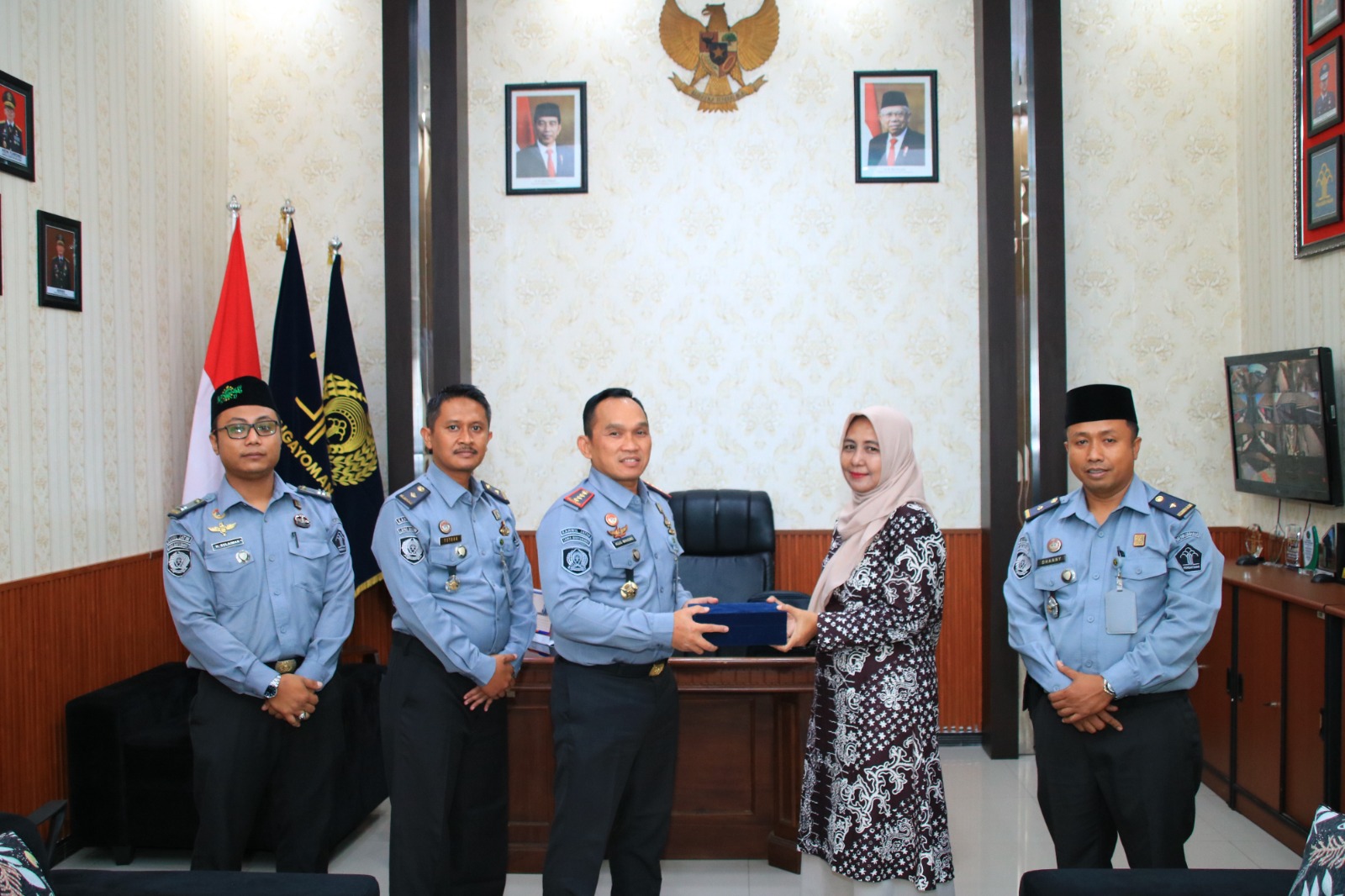 Sebulan Penuh Mengabdi, Mahasiswa UIMSYA Blokagung Selesai Magang di Lapas Banyuwangi