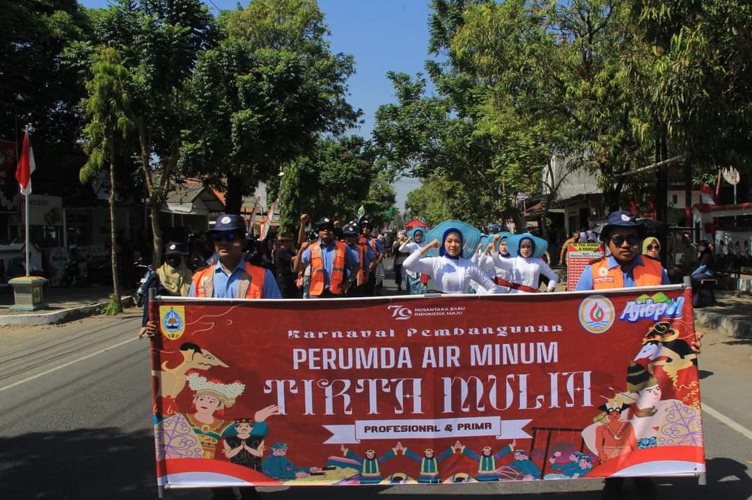 Perumda Tirta Mulia Kabupaten Pemalang, Ikut Serta Karnaval HUT RI Ke-79 Tingkat Kabupaten Pemalang