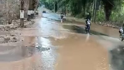 Update Perbaikan Pipa PVC 16 Inch di Jalan Raya Petahunan Bantarbolang