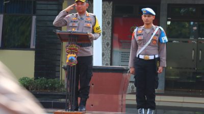 Kapolres Pekalongan Pimpin Apel Gelar Pasukan Operasi Zebra Candi 2024