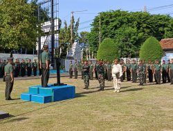 Kasdim 0825/Banyuwangi Pimpin Upacara Bendera 17 Oktober 2024