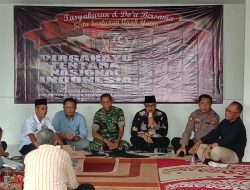 Tumpeng Surprise Meriahkan Tasyakuran HUT TNI Ke-79 di Koramil 0825/04 Genteng