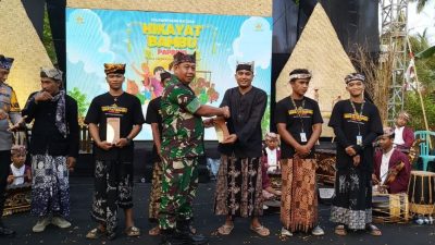 Kasdim 0825/Banyuwangi Hadiri Perayaan 9 Tahun Kampoeng Batara dan Hikayat Bambu di Banyuwangi