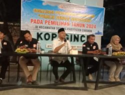 Banwaslu Kecamatan Sedong Sosialisasi Pengawasan Pilkada 2024