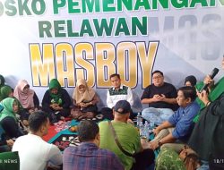 Mansur-Bobby Sarapan Bareng di Posko Pemenangan Relawan Pantura