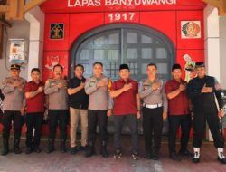 Kapolresta Banyuwangi Kunjungi Lapas Banyuwangi, Perkuat Dan Lanjutkan Sinergi