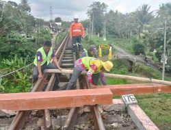 KAI Daop 9 Beralih ke Bantalan Sintetis untuk Jembatan Kereta Api, Inovasi Ramah Lingkungan