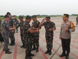 Dandim 0825/Banyuwangi Sambut Kedatangan Rombongan VIP TNI dan ADF Keris Woomera 2024