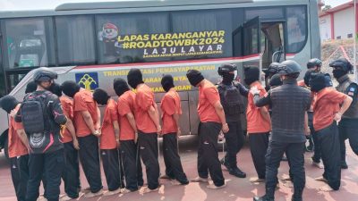 Wujudkan Program Akselerasi Menteri Imigrasi dan Pemasyarakatan, Ditjenpas Lakukan Pemindahan 88 Narapidana Tahap ll Ke Nusakambangan