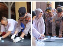 Kapolresta Banyuwangi Gelar Tes Urine Mendadak terhadap seluruh Perwira Polri