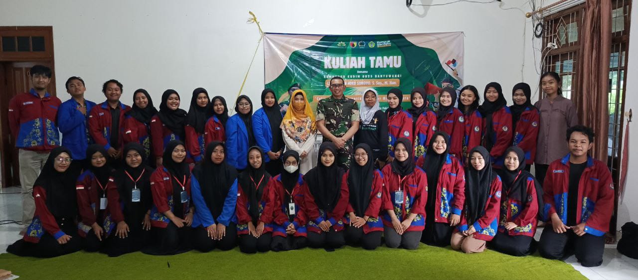 Kuliah Tamu Calon Guru Matematika Belajar Belanegara Dari UNIBA Bersama Dandim/0825 Banyuwangi