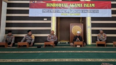 Wujudkan Sumber Daya Manusia (SDM) Unggul, Polresta Banyuwangi Gelar Binrohtal