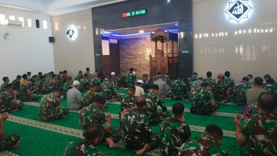 Dalam Rangka Peringati Hari Juang TNI AD Ke-79 Tahun 2024, Kodim 0825/Banyuwangi Gelar Doa Bersama