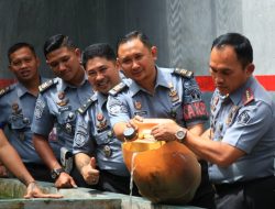 Lapas Banyuwangi Tebar Sepuluh Ribu Bibit Ikan Lele, Dukung Program Ketahanan Pangan