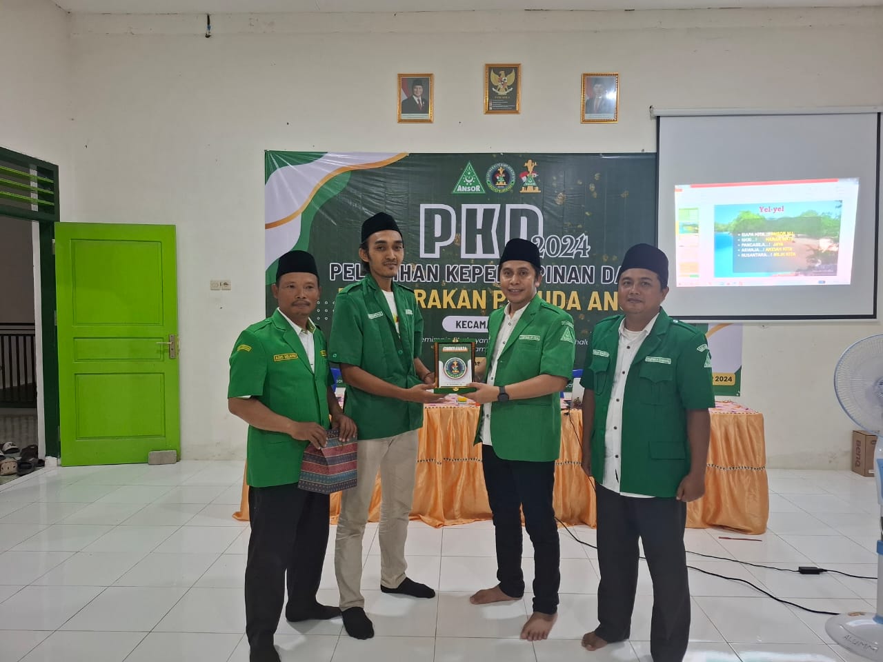 Pelatihan Kepimpinan Dasar (PKD) GP Ansor Babat 2024 dihadiri Ketua PW GP Ansor Jatim Gus H. Musyafa Syafril