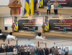 Kapolresta Banyuwangi Kombespol Rama Samtama Putra S.I.K., M.Si., M.H., Hadiri Seminar Bahaya Narkotika dan Judi Online