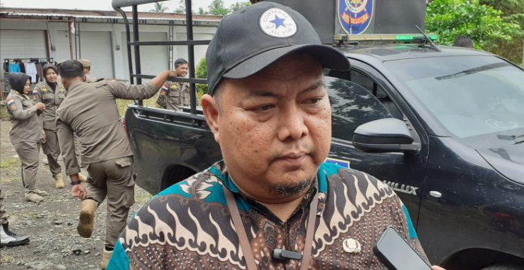 Satpol PP Bersama Kasubid Pengawasan dan Pemeliharaan Aset Tinjau Lokasi Rest Area Cerung