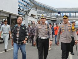 Ketua Pamatwil Korlantas Polri Meninjau Pelabuhan ASDP Ketapang Banyuwangi