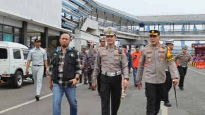 Ketua Pamatwil Korlantas Polri Meninjau Pelabuhan ASDP Ketapang Banyuwangi