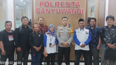 Dewan Perwakilan Daerah PWMOI Banyuwangi Gelar Silaturahmi Dengan Kapolresta Banyuwangi