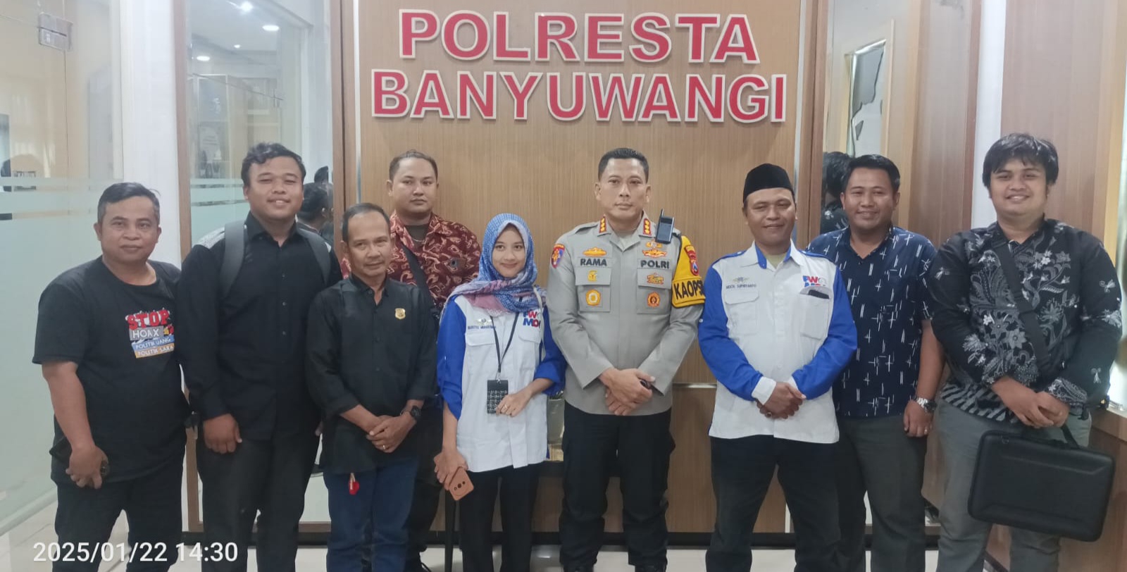 Dewan Perwakilan Daerah PWMOI Banyuwangi Gelar Silaturahmi Dengan Kapolresta Banyuwangi