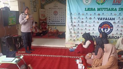 Polresta Banyuwangi Melalui Satuan Binmas Menggelar Kegiatan Sosialisasi Upaya Mencegah Kenakalan Remaja dan Penyalahgunaan Narkoba