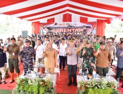 Polresta Banyuwangi Dukung Penanaman Jagung Serentak 1 Juta Hektar Untuk Wujudkan Program Food Estate