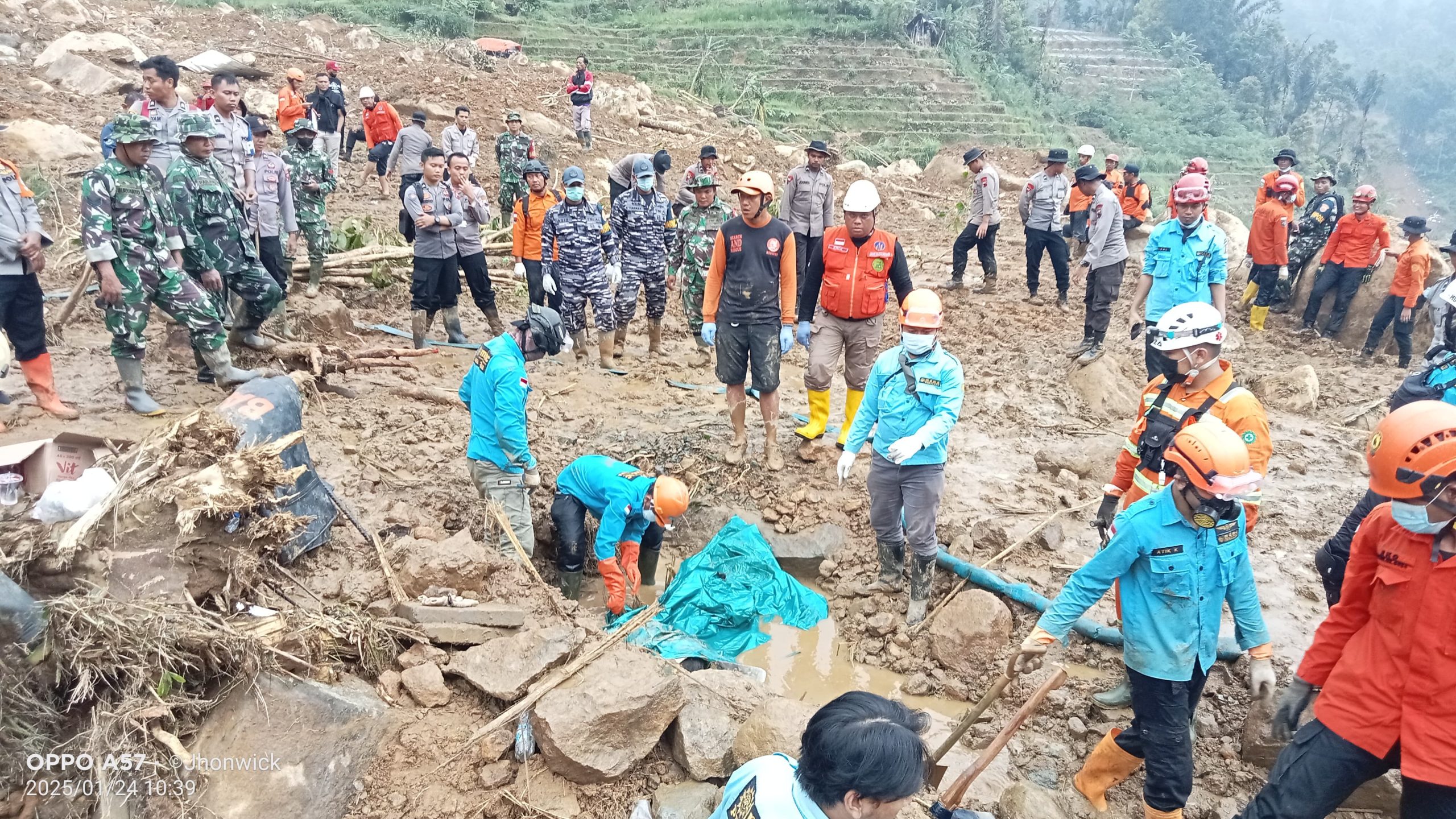 Hari Ke-4 Pencarian Korban Longsor di Petungkriyono: Tim Lanal Tegal dan SAR Gabungan Temukan 2 Korban