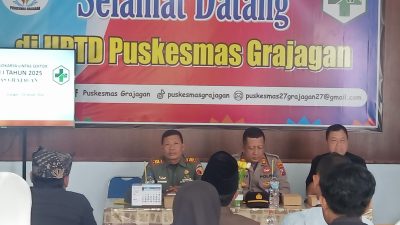 Danramil 0825/18 Purwoharjo Hadiri Kegiatan Jalin Komunikasi Sosial Melalui Lintas Sektor