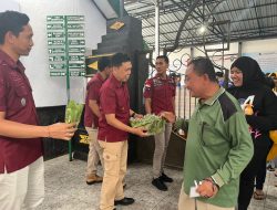 Lapas Banyuwangi Salurkan Hasil Panen Sayur Untuk Keluarga Warga Binaan