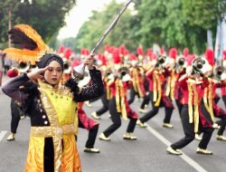 Puluhan Tim Drumband Sajikan Atraksi Menarik, Dalam Kejuaraan Drumband Banyuwangi Tahun 2025