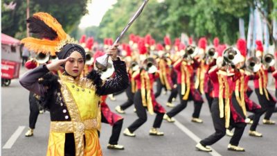 Puluhan Tim Drumband Sajikan Atraksi Menarik, Dalam Kejuaraan Drumband Banyuwangi Tahun 2025