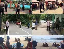 Liburan Panjang, Polresta Banyuwangi Gelar Patroli dan Penjagaan Tempat Wisata Ciptakan Situasi Kondusif