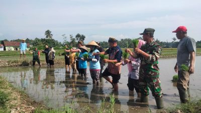 Kunjungan Kerja Kementrian Pertanian di Dusun Karangrejo, Desa Kabat Banyuwangi