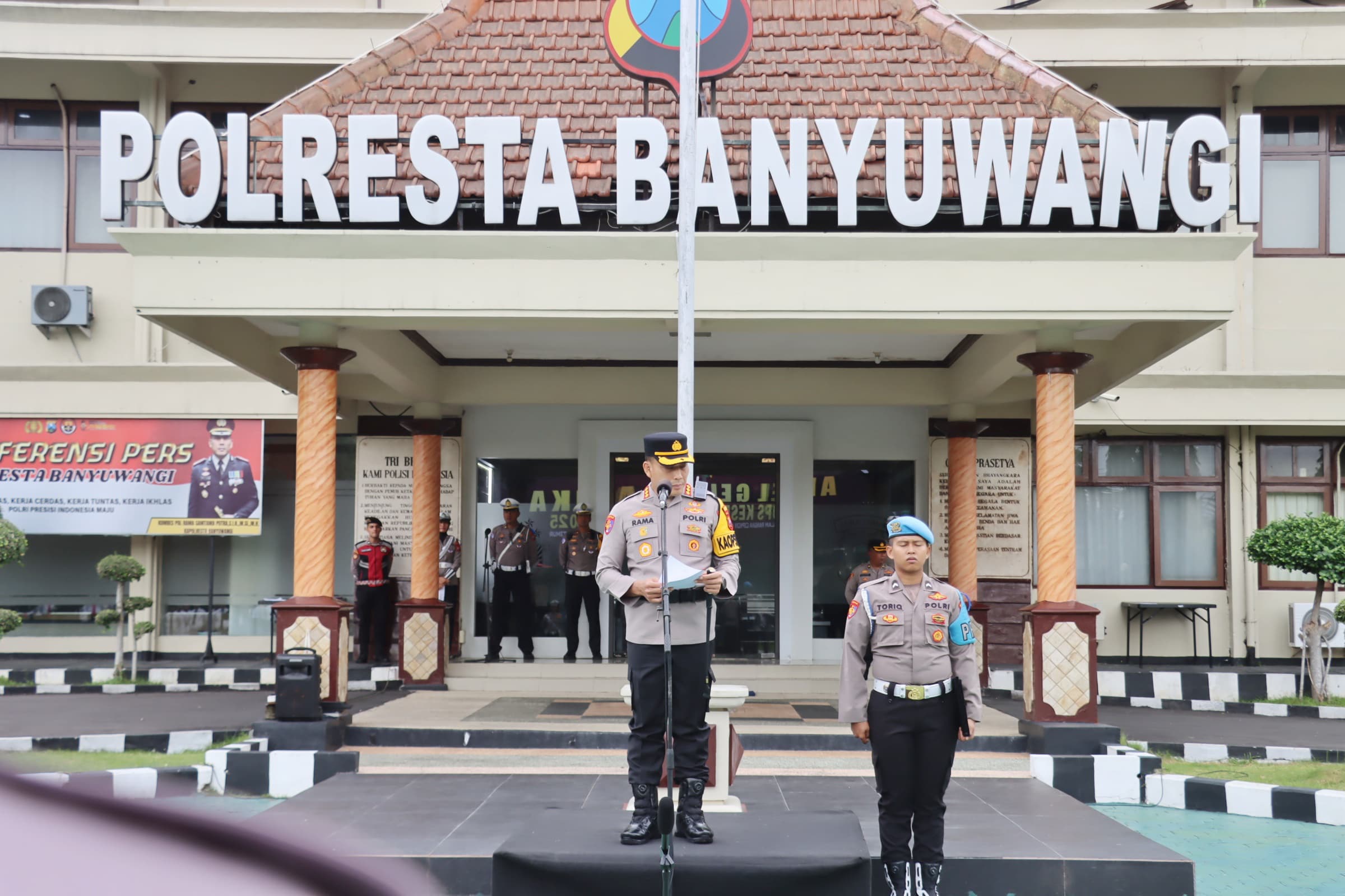 Operasi Keselamatan Semeru 2025: Kapolresta Banyuwangi Tekankan Tertib Berlalu Lintas Minimalisir Angka Kecelakaan