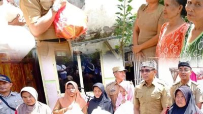 Pemkab Banyuwangi Distribusikan Ribuan Paket Sembako Pengganti Karangan Bunga