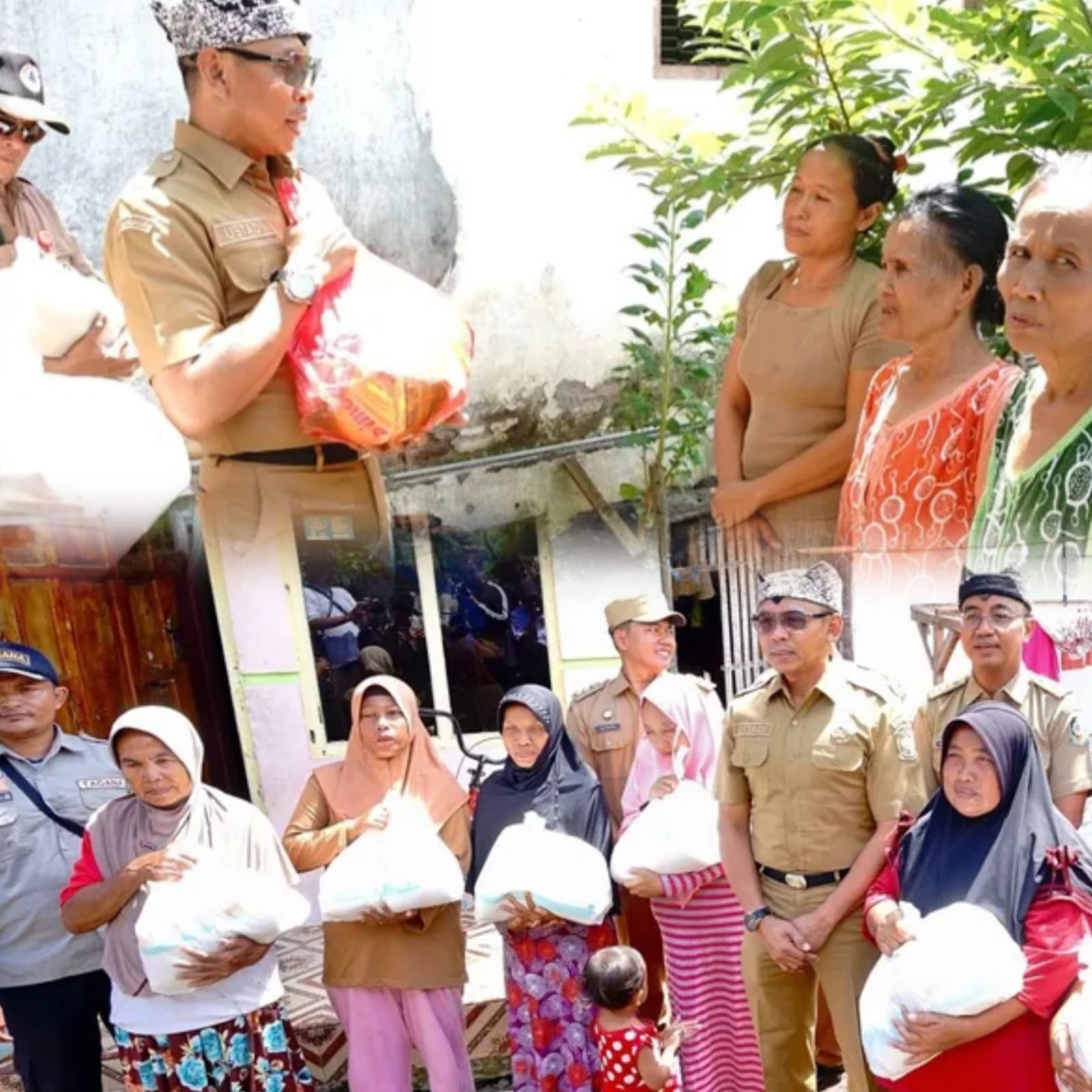 Pemkab Banyuwangi Distribusikan Ribuan Paket Sembako Pengganti Karangan Bunga