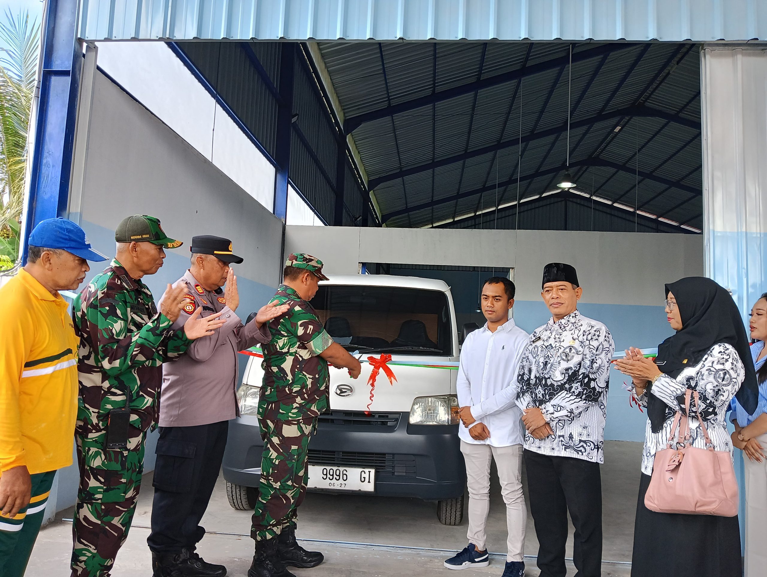 Kasdim 0825/Banyuwangi Resmikan Launching Makan Bergizi Gratis di SPPG Jambewangi