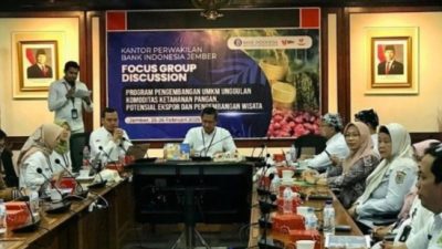 Diskop UM Banyuwangi Dukung UMKM dan Ketahanan Pangan, Hadiri FGD di Bank Indonesia Jember