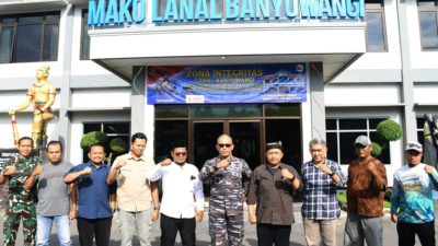 Danlanal Banyuwangi Berkomitmen Bersinergi Dalam Perang Melawan Narkoba