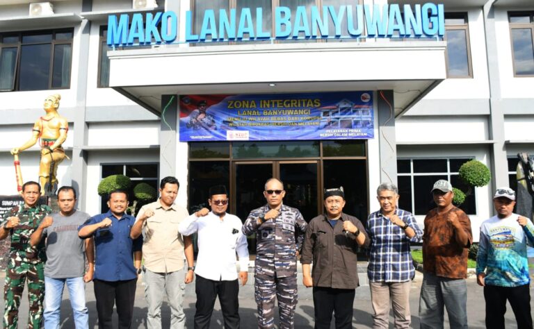 Danlanal Banyuwangi Berkomitmen Bersinergi Dalam Perang Melawan Narkoba