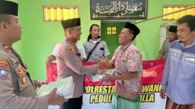 Peduli Mushola: Polresta Banyuwangi Berikan Bantuan Sarana Ibadah dan Al-Quran di Bulan Suci Ramadhan 1446 H