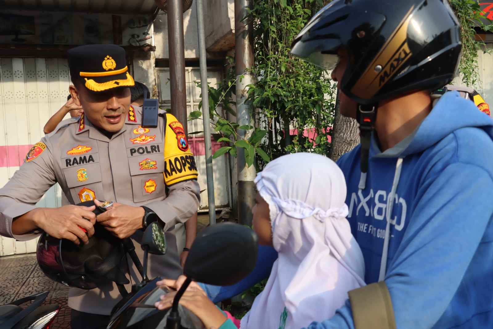 Kapolresta Banyuwangi Berikan Himbauan Kepada Para Pemudik: Mudik Aman Keluarga Nyaman