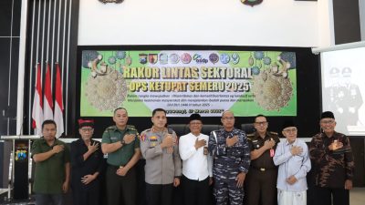 Polresta Banyuwangi Gelar Rakor Lintas Sektoral Operasi Ketupat Semeru 2025