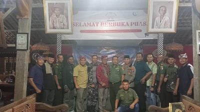 Kasdim 0825/Banyuwangi Hadiri Buka Puasa Bersama di Joglo Merah Putih Nuswantoro, Eratkan Silaturahmi TNI-POLRI dan Masyarakat