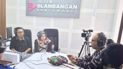 Danlanal Banyuwangi Serukan Penangkapan Ikan Ramah Lingkungan, Di Acara Talk Show Blambangan FM